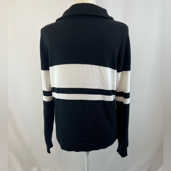 NEW / J.Crew factory Active cotton quarter-zip pullover - Picture 6 of 7